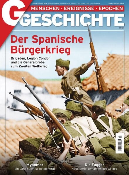 G Geschichte Germany – Juli 2021 Cover