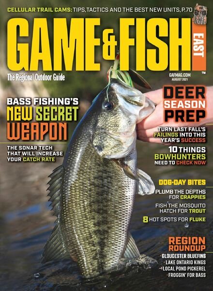 Game & Fish East – August 2021 Cover