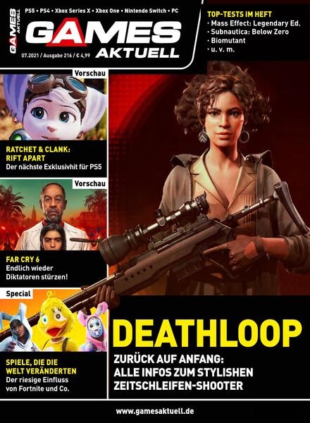 Games Aktuell – Juli 2021 Cover