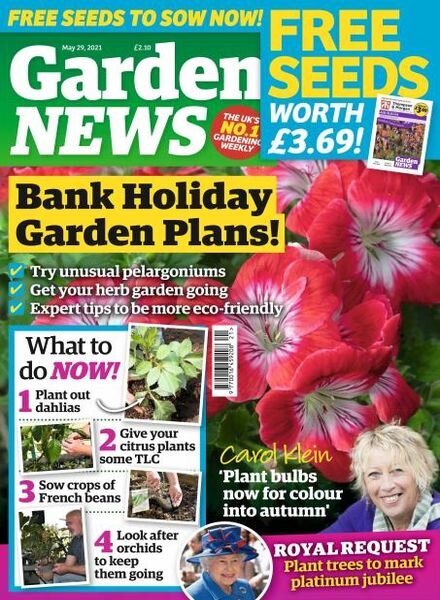 Garden News – 25 May 2021 Cover