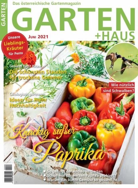 GARTEN+HAUS – Juli 2021 Cover