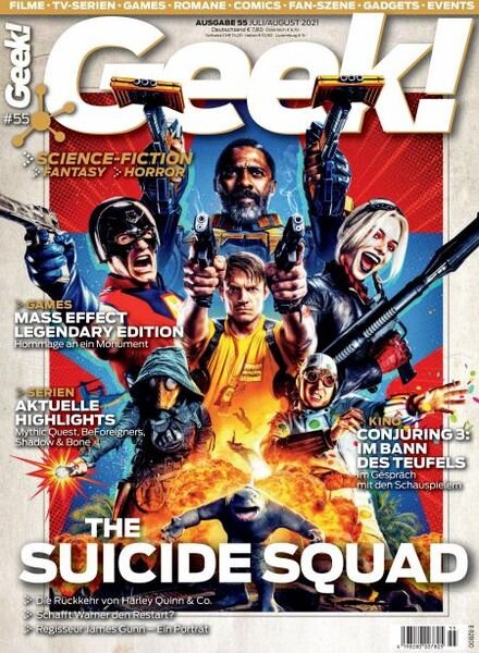 Geek! Germany – Juli 2021 Cover