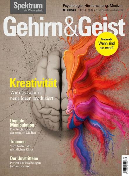 Gehirn & Geist – August 2021 Cover