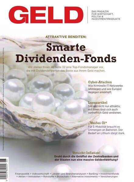GELD Magazin – Juni 2021 Cover
