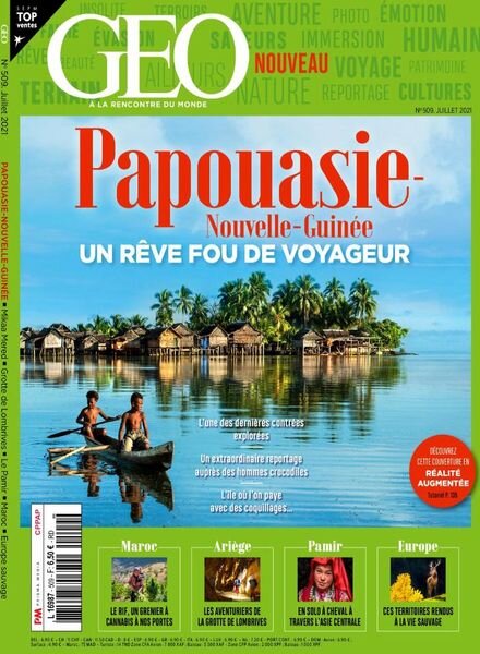 Geo France – Juillet 2021 Cover