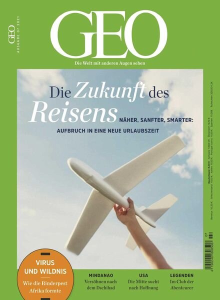 Geo Germany – Juli 2021 Cover