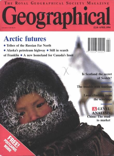 Geographical – April 1994 Cover