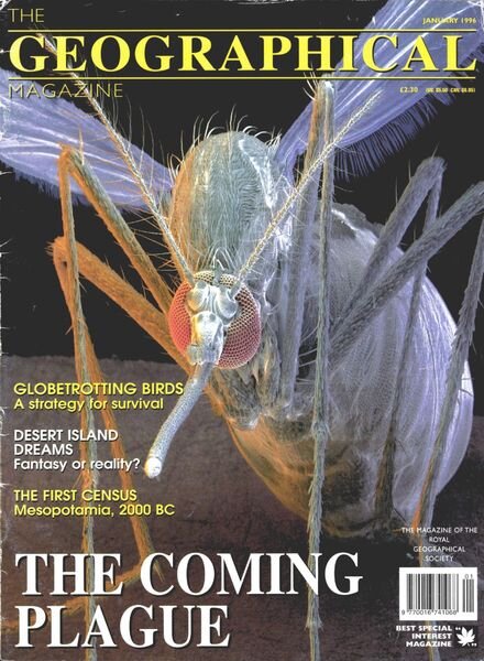 Geographical – January 1996 Cover
