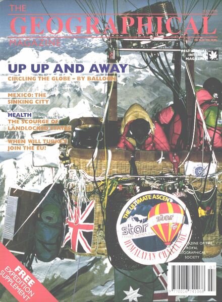 Geographical – July 1995 Cover