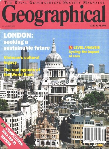Geographical – June 1994 Cover