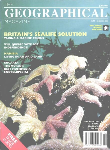 Geographical – June 1995 Cover