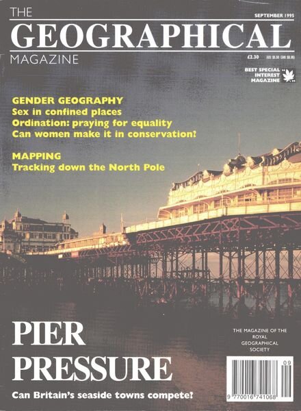 Geographical – September 1995 Cover