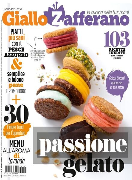 Giallo Zafferano – Luglio 2021 Cover