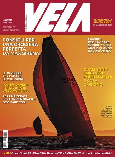 Giornale della Vela – Luglio 2021 Cover