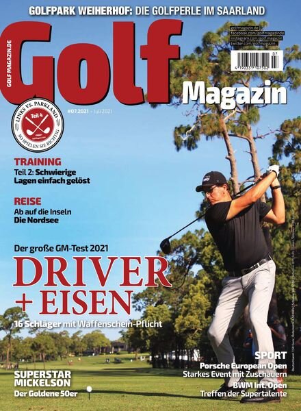 Golf Journal – Juli 2021 Cover