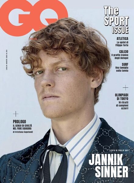 GQ Italia – Luglio-Agosto 2021 Cover