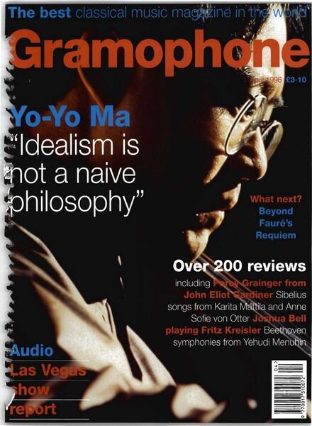 Gramophone – April 1996 Cover