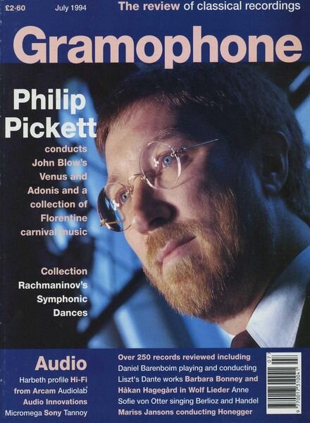 Gramophone – July 1994 Cover