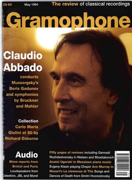 Gramophone – May 1994 Cover