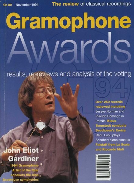 Gramophone – November 1994 Cover