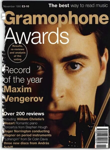 Gramophone – November 1995 Cover