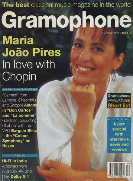 Gramophone – October 1996 Cover