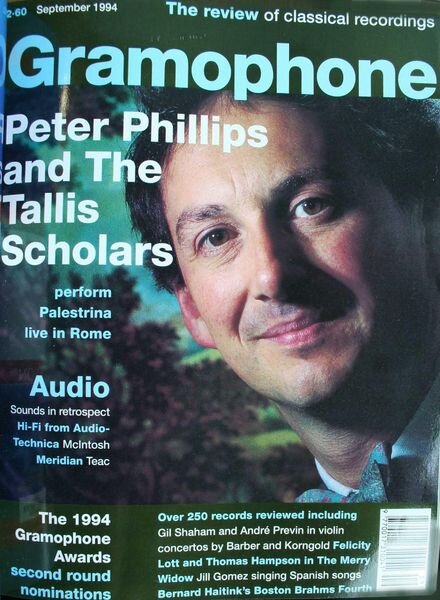 Gramophone – September 1994 Cover