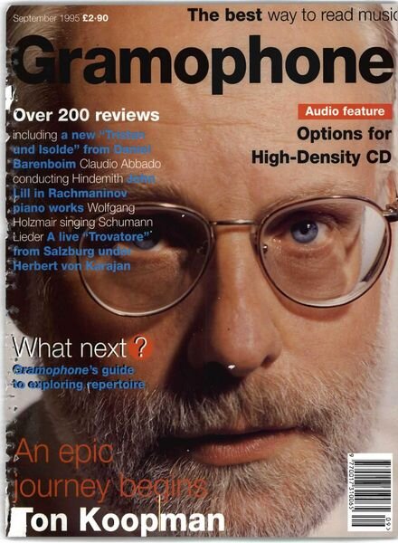 Gramophone – September 1995 Cover