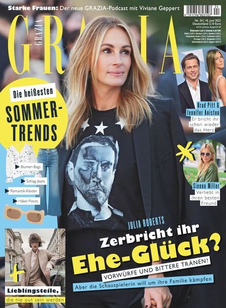 GRAZIA Germany – 10 Juni 2021 Cover