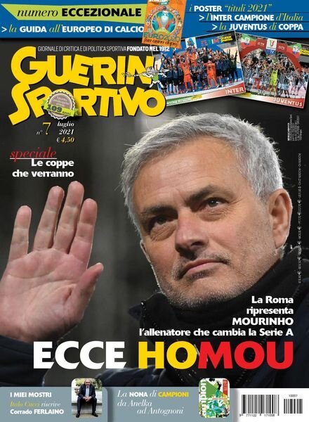 Guerin Sportivo – Luglio 2021 Cover