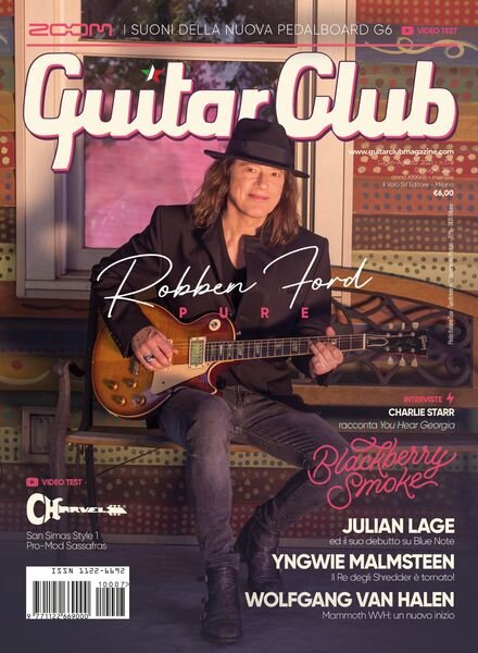 Guitar Club Magazine – luglio 2021 Cover
