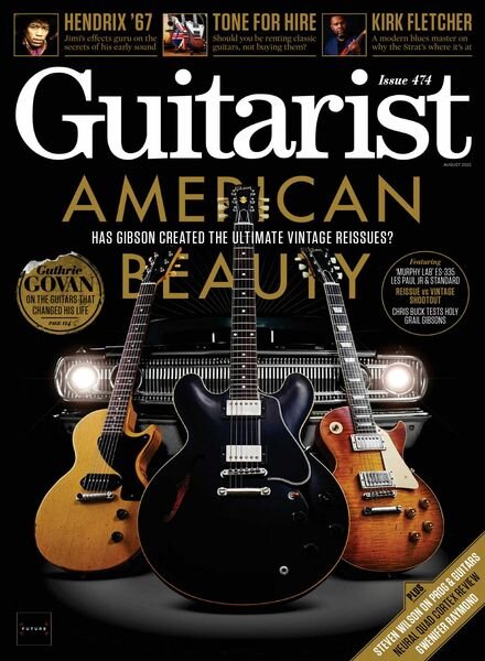 Guitarist – August 2021 Cover