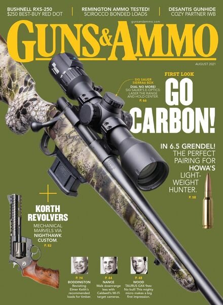 Guns & Ammo – August 2021 Cover