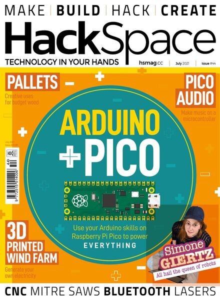 HackSpace – July 2021 Cover