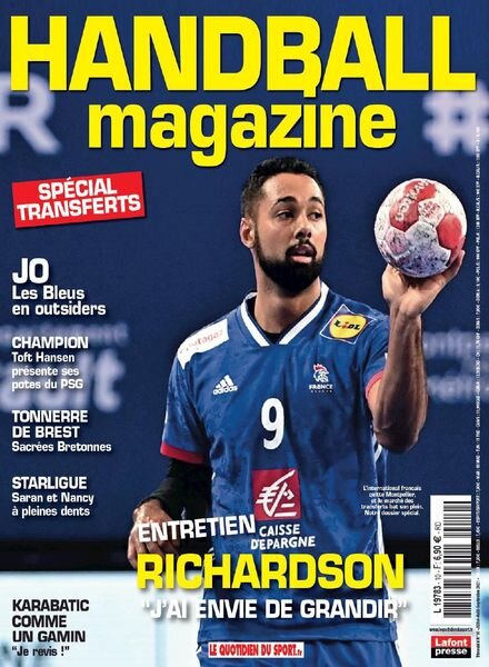 Handball Magazine – Juillet-Septembre 2021 Cover