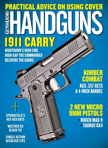 Handguns – August-September 2021 Cover