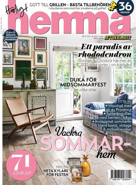 Harligt hemma – 18 juni 2021 Cover