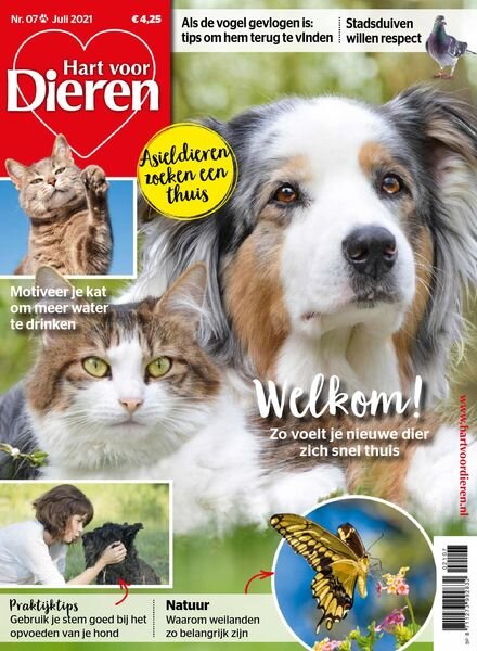 Hart voor Dieren – juli 2021 Cover