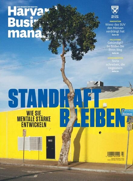 Harvard Business Manager – Marz 2021 Cover