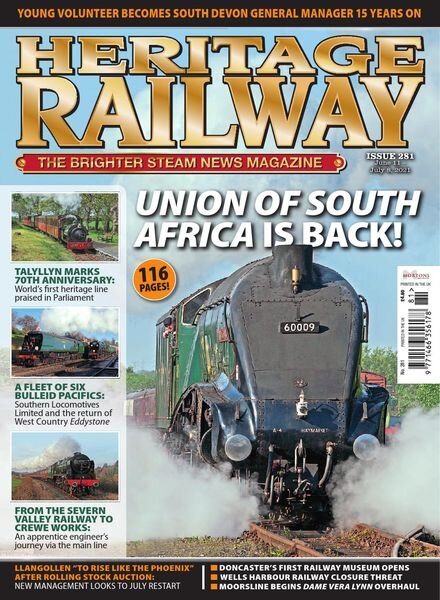 Heritage Railway – Issue 281 – June 11, 2021 Cover