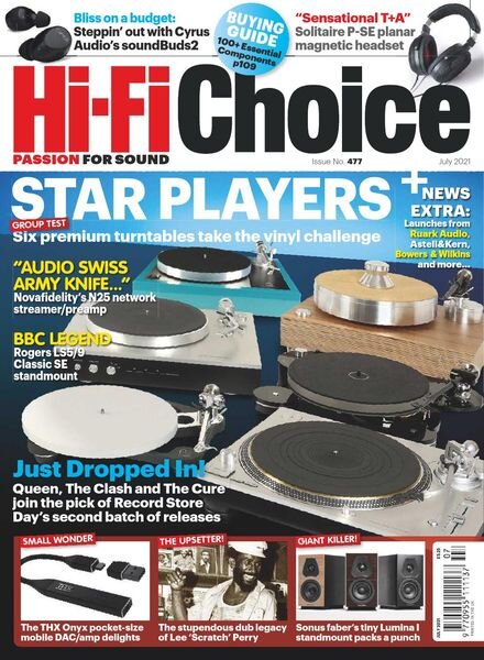 Hi-Fi Choice – Issue 477 – July 2021 Cover