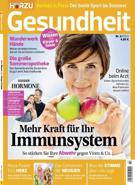 HORZU Gesundheit – 11 Juni 2021 Cover