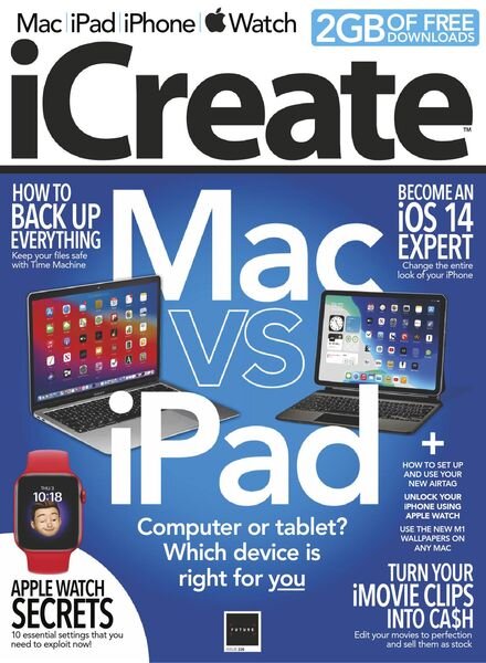 iCreate UK – June 2021 Cover