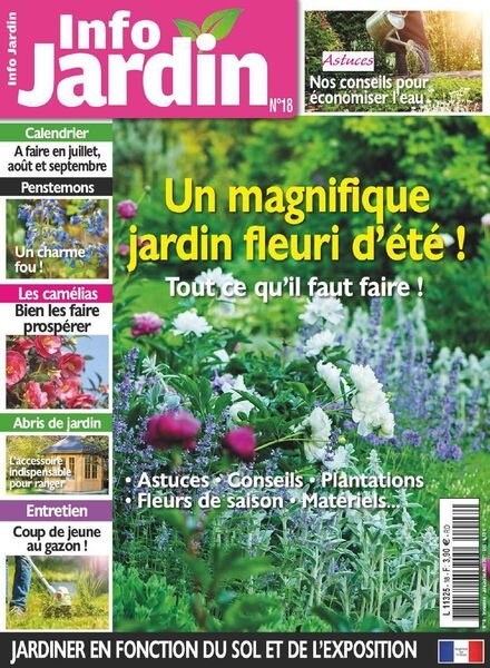 Info Jardin – Juin-Aout 2021 Cover