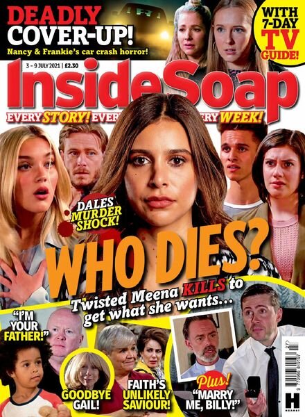 Inside Soap UK – 03 July 2021 Cover