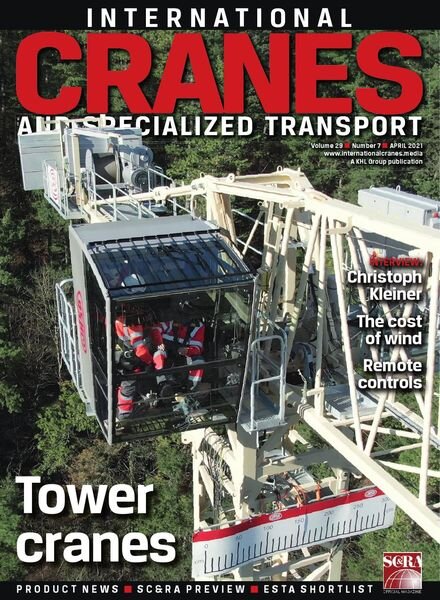 Int Cranes & Specialized Transport – April 2021 Cover
