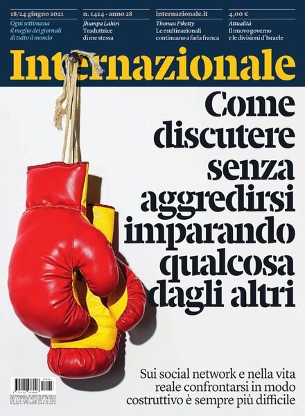 Internazionale – 18 Giugno 2021 Cover