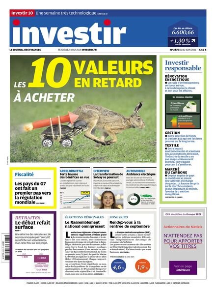 Investir – 12 Juin 2021 Cover