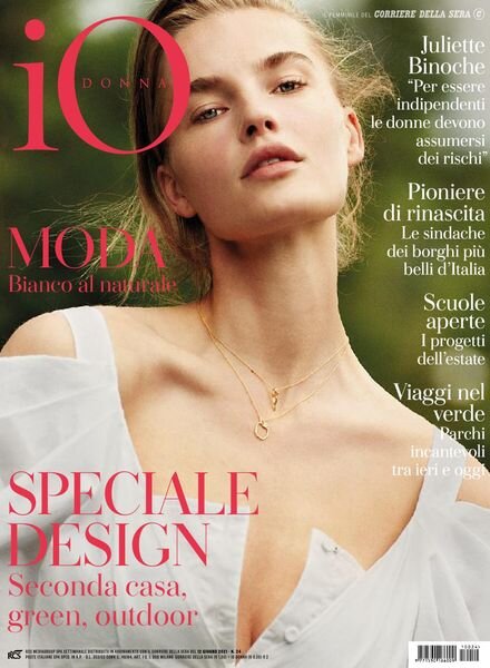 Io Donna del Corriere della Sera – 12 giugno 2021 Cover