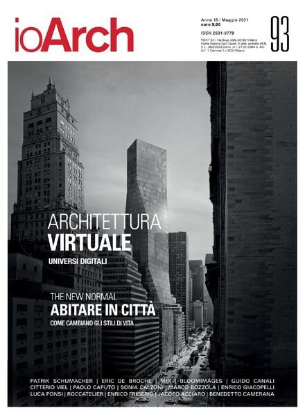 IoArch Magazine – Aprile-Maggio 2021 Cover